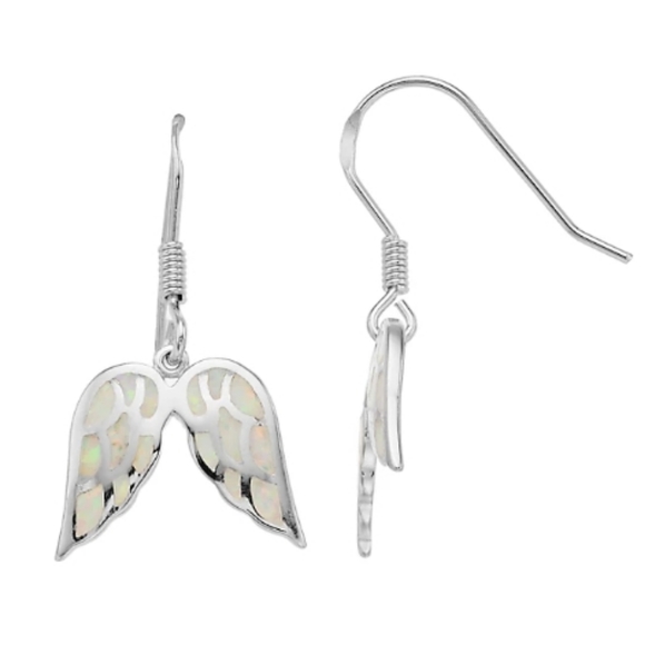 Adorable Opal Sterling Silver Love Set - Picture 9 of 10